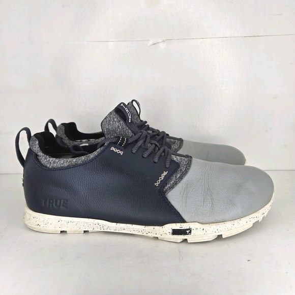 True Linkswear Men's Original Golf Shoes – Nine Iron GreySize 10.5 Sneaker
